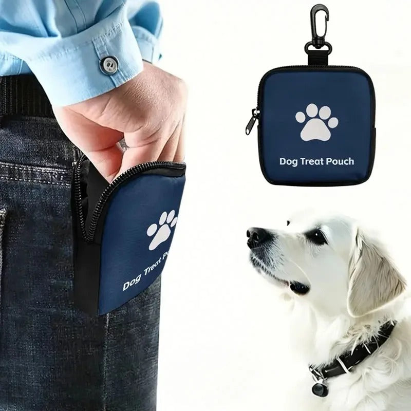 Portable Dog Treat Bag – Multifunctional Training Pouch for Dog Treats, Snacks & Walking Accessories